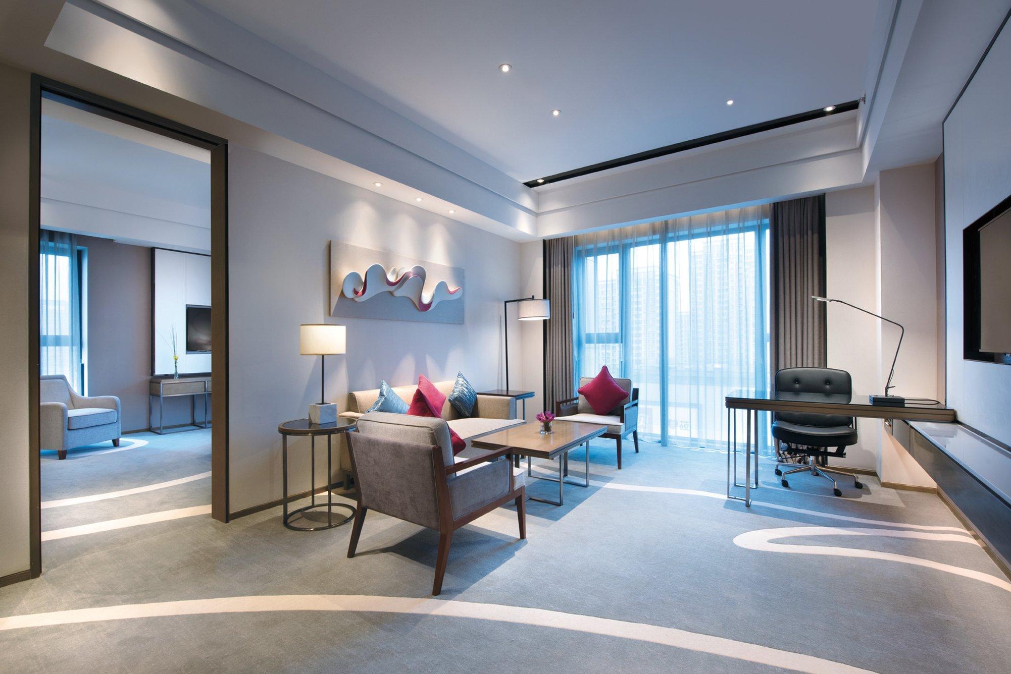 Crowne Plaza Hangzhou Qiantang - The Subway Can Reach The West Lake Scenic Area As Well As The Airport And High-Speed Rail Station, Adjacent To Jinsha Lake And Longfor Paradise Walk Luaran gambar