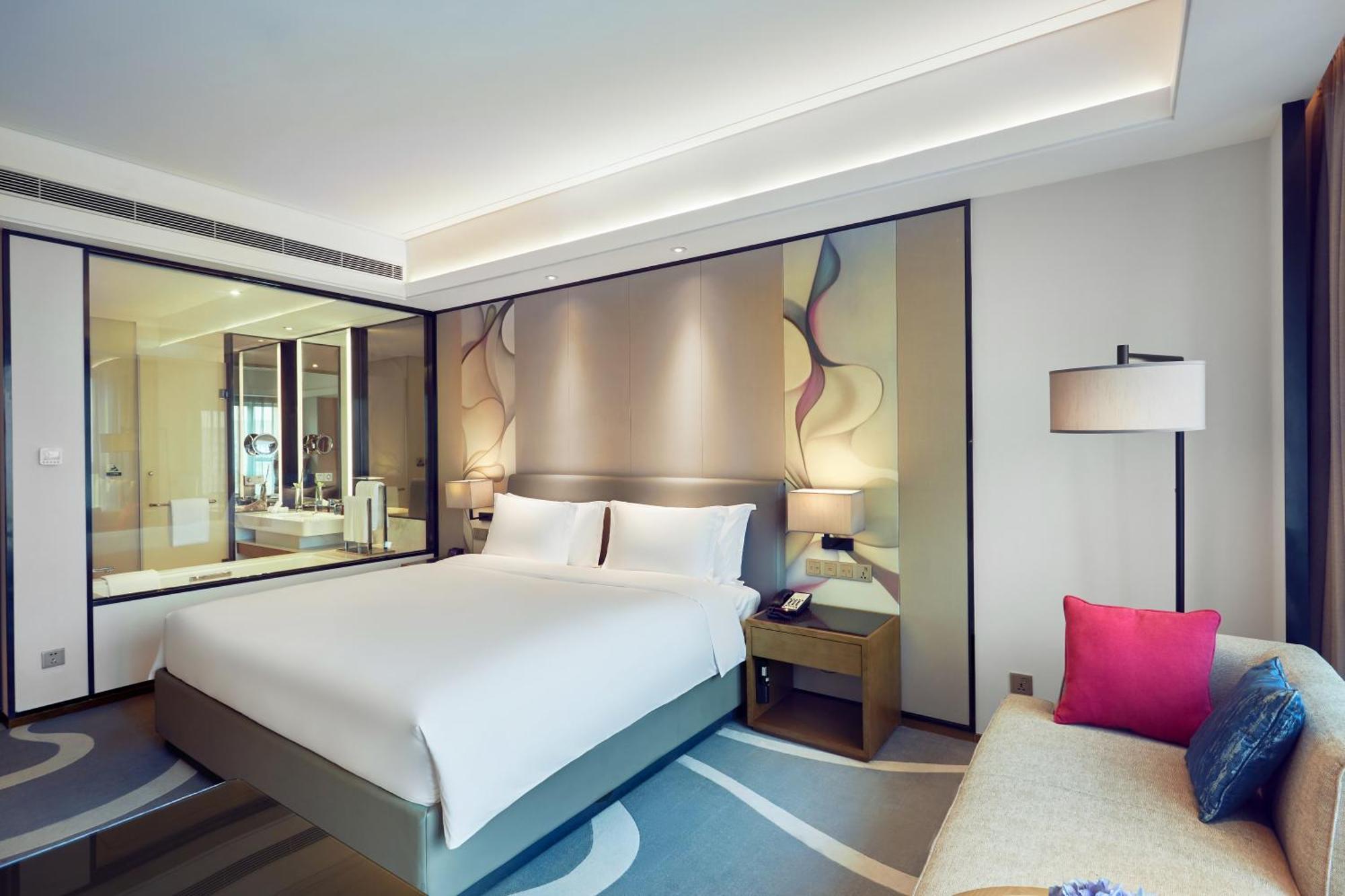Crowne Plaza Hangzhou Qiantang - The Subway Can Reach The West Lake Scenic Area As Well As The Airport And High-Speed Rail Station, Adjacent To Jinsha Lake And Longfor Paradise Walk Luaran gambar